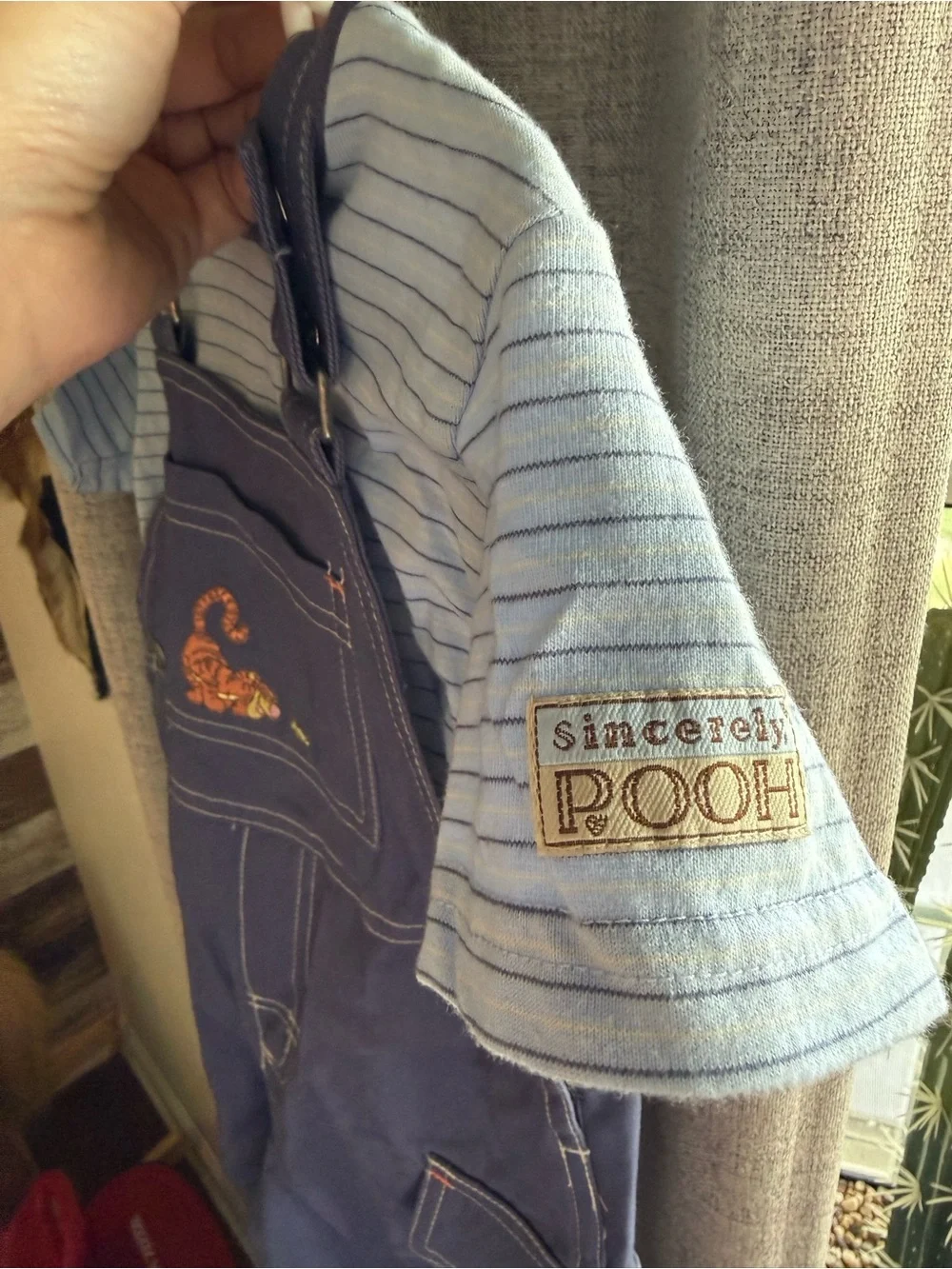 Vintage Winnie the Pooh tigger overall outfit  disney